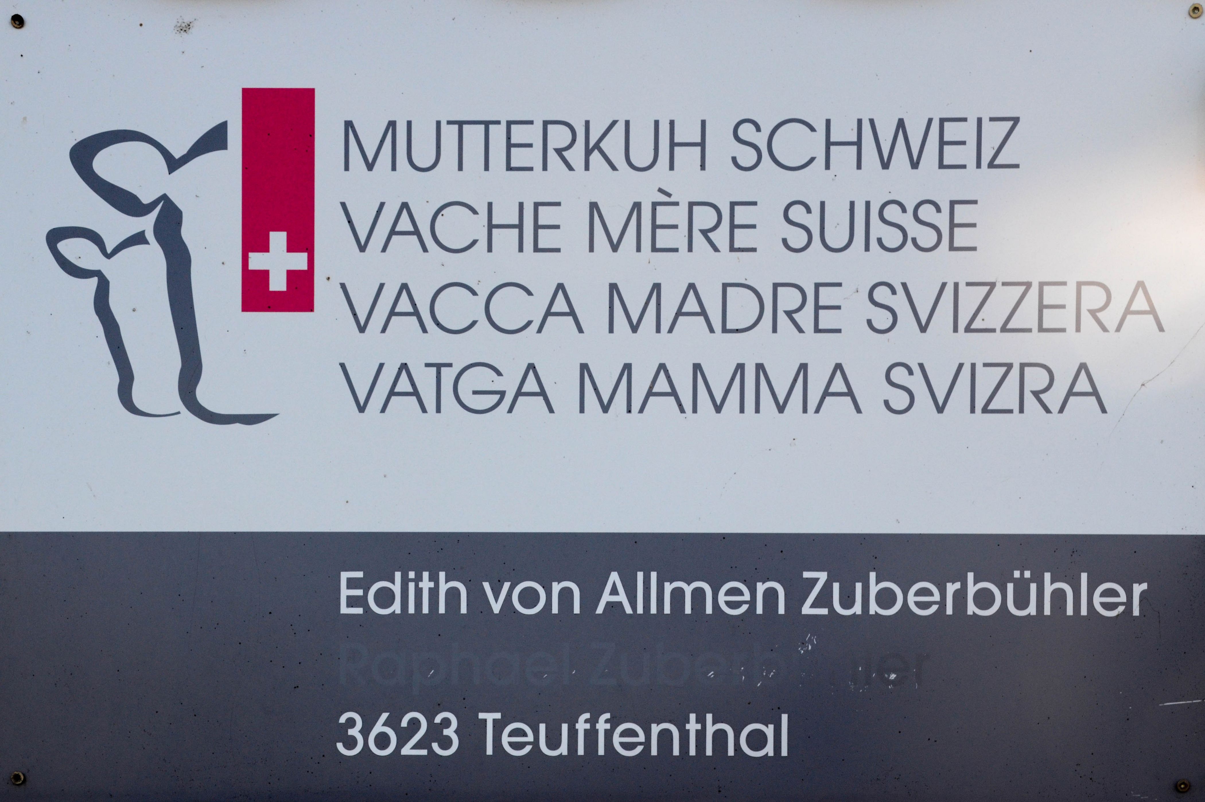 Logo Mutterkuh Schweiz Edith von Allmen